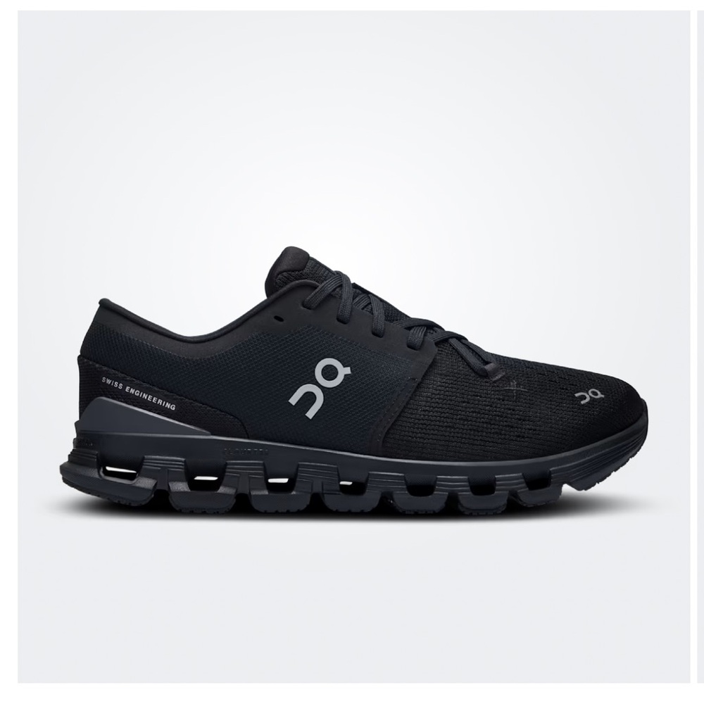 On Running Cloud X Black Athletic Shoes